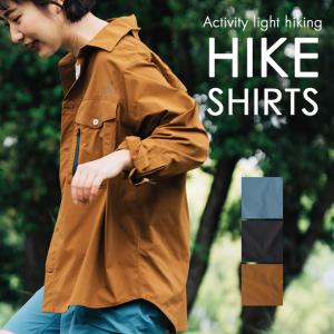 シャツ 長袖 レディース メンズ nakota ナコタ activity Light shirt 撥水 速乾 ストレッチ アウトドア 登山 キャンプ 春 夏