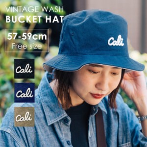  Well Tailored ウェルテイラード VINTAGE WASH BUCKET HAT ハット 帽子 ヴィンテージ ワンポイントロゴ ウォッシュキャンバス メンズ レ