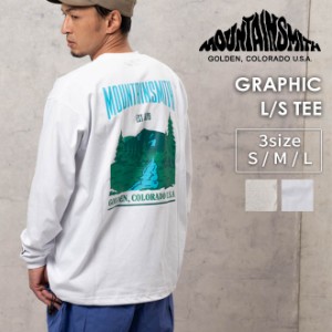 MOUNTAIN SMITH マウンテンスミス GRAPHIC L/S TEE  グラフィックTシャツ メンズ レディース 長袖 ロンT カットソー トップス ストリート