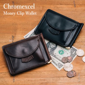  Re-ACT リアクト Chromexcel Leather Fringe Money Clip Wallet クロムエクセル レザー フリンジ マネークリップ 財布 コンパクト 本革 