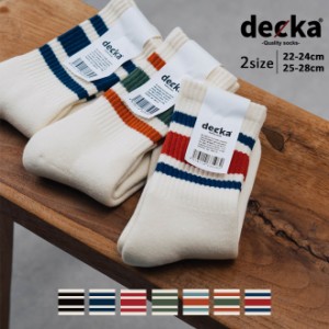 decka デカ Quality socks クオリティソックス ソックス 靴下 メンズ レディース プレゼント