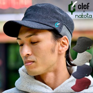 nakota ナコタ × clef クレ エクストラパイル リブ ワークキャップ 帽子 キャップ  「永く被ってほしい」という熱い想いから生まれたオ