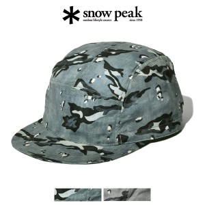 snow peak スノーピーク Printed Breathable Quick Dry Cap プリンティド ブリザーブル クイック ドライ キャップ 帽子 メンズ レディー