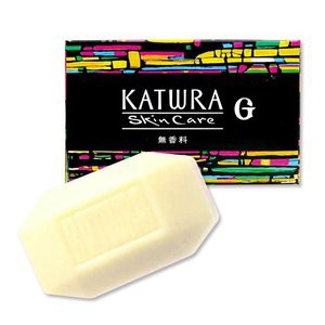 ◎送料無料◎翌日配送【カツウラ】KATWRA カツウラ化粧品　サボンG　無香料石鹸　100g