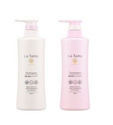 ●リニューアル●翌日発送【LaSana】ラサーナ　海藻海泥シャンプー＆トリートメント　ポンプタイプ　400ml＋400？