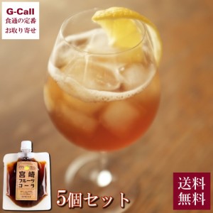 宮崎フルーツコーラ 120g × 5個セット 送料無料 宮崎県産 減農薬フルーツ クラフトコーラ コーラ フルーツコーラ 自然素材