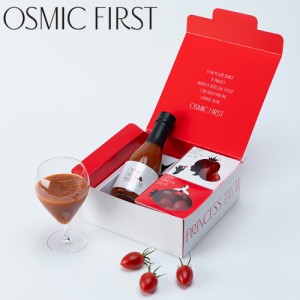 OSMIC FIRST PRINCESS トマト ジュースセット 化粧箱入 送料無料 高糖度 トマトジュース オスミック ギフト トマト 野菜 セット メーカー