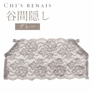 CHI’S RENAIS シーズ・ルネス 谷間隠し グレー 送料無料 服 下着 レディース インナー パーティー エレガント 洋服 女性 簡単 涼しい 快