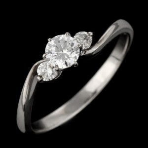 刻印無料 婚約指輪 エンゲージリング ダイヤモンド プラチナ リング ソリティア 一粒