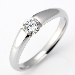 婚約指輪 エンゲージリング プラチナ ダイヤモンド リング