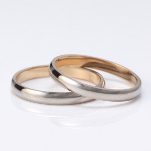 結婚指輪 マリッジリング ペアリング ゴールド 2本セット K18 シンプル 送料無料