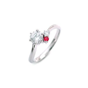婚約指輪 ダイヤモンド プラチナリング 一粒 大粒 指輪 エンゲージリング 0.4ct プロポーズ用 レディース 人気 ダイヤ 刻印無料 7月 誕生