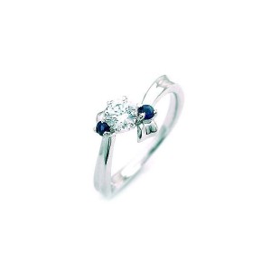 婚約指輪 ダイヤモンド プラチナリング 一粒 大粒 指輪 エンゲージリング 0.4ct プロポーズ用 レディース 人気 ダイヤ 刻印無料 9月 誕生