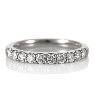 ダイヤ エタニティ 0.5カラット プラチナ900 ダイヤモンド 指輪 リング スイート エタニティ 結婚 婚約指輪 10周年記念
