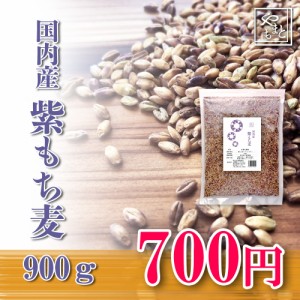 紫もち麦 令和5年国産ダイシモチ900g 送料無料 安い お試し おすすめ ポイント消化 ぽっきり