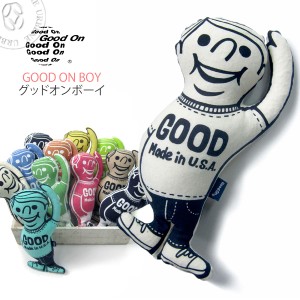 【合格祈願やお守りに！GOODを呼ぶマスコット】グッドオン グッドオンボーイ GOOD ON BOY! マスコット ぬいぐるみ クッション ブランドロ