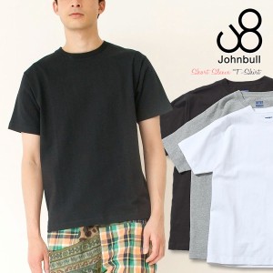 半袖Tシャツ ジョンブル メンズ ショートスリーブTシャツ Johnbull パックT ( JM232C24 ) 無地Tシャツ レイヤード 重ね着 空紡糸 アンダ