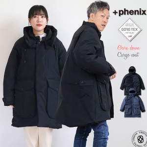 プラスフェニックス ゴアテックス ダウンカーゴコート ジャケット  ウィンドストッパー ウインドストッパー アウター +phenix ( poo-2305