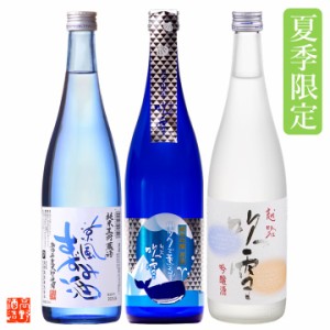 父の日 ギフト 夏の冷酒 日本酒 飲み比べセット 720ml×3本 純米吟醸原酒 純米生貯蔵酒 吟醸酒 辛口 新潟 高野酒造 / 送料無料 父の日 お