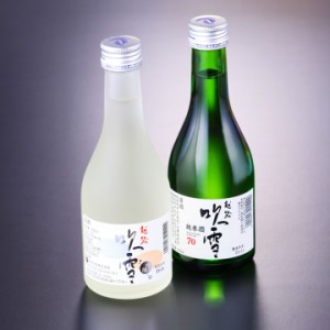 日本酒 飲み比べセット 300ml 2本セット 越路吹雪 吟醸酒 純米酒 新潟 高野酒造 / 送料無料 お中元 お歳暮 お年賀 ギフト プレゼント 日