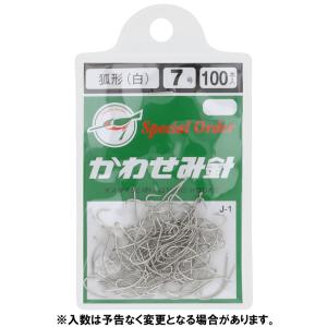 川せみ針 狐形 １００本入 ｊ １ ７号 白 ゆうパケット の通販はau Wowma ワウマ 釣具のポイント Au Wowma 店 商品ロットナンバー