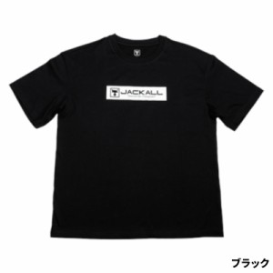 ジャッカル ウェア ショートスリーブロゴTシャツ L ブラック
