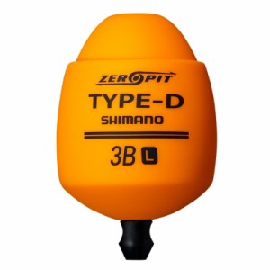 シマノ ゼロピットType-D L 3B マットオレンジ PG-A02W【ゆうパケット】