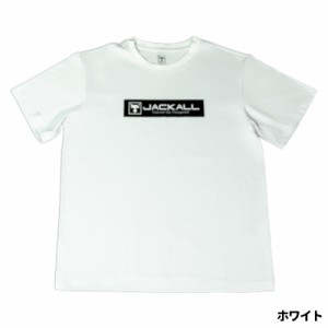 ジャッカル ウェア ショートスリーブロゴTシャツ S ホワイト