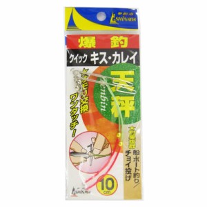 イシナダ釣工業 クイックキス。カレイ天秤１０ ２本【ゆうパケット】