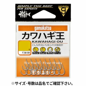 がまかつ カワハギ王 白 7号 66-391【ゆうパケット】