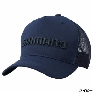 シマノ キャップ スタンダード メッシュキャップ M ネイビー CA-061V