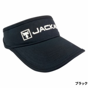 ジャッカル キャップ ロゴサンバイザー ブラック