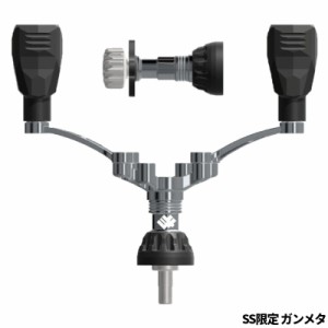 34/サーティ―フォー リールパーツ ZEROGRA MULTI ダブルハンドル&バランサー ダイワ ガンメタ(SS限定)