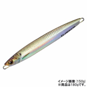 メジャークラフト ジグ ジグパラ バーチカル ショート 180g #88 ライブコノシロ(ケイムラ)