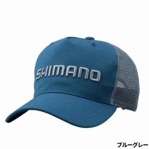 シマノ キャップ スタンダード メッシュキャップ L ブルーグレー CA-061V