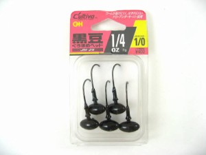 オーナー 黒豆ヘッド JH-25 1/4ｏｚ【ゆうパケット】