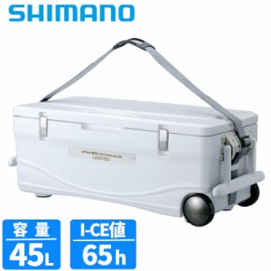 シマノ クーラーボックス スペーザ ホエール リミテッド 450 HC-045L アイスホワイト クーラーボックス【大型商品】