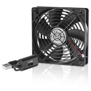 120mm ファン 静音 スピード 3段階調節 1500RPM/1250RPM/1000RPM 冷却ファン 強力 12cm パソコン USB FAN 卓上 Xbox PS ゲーム機