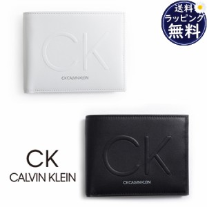 カルバンクライン CalvinKlein 折財布 ロゴス 二つ折り財布  