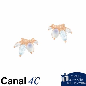 【送料無料】【ラッピング無料】カナルヨンドシー Canal 4℃ カナル4℃ シルバー ピアス ブルー・トパーズ/フェルスパー/キュービックジ