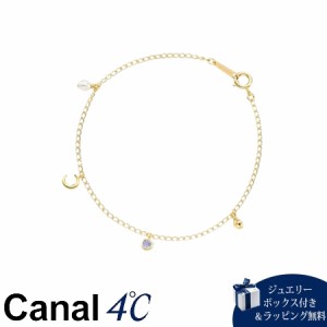 【送料無料】【ラッピング無料】カナルヨンドシー Canal 4℃ カナル4℃ シルバー ブレスレット タンザナイト/淡水パール 