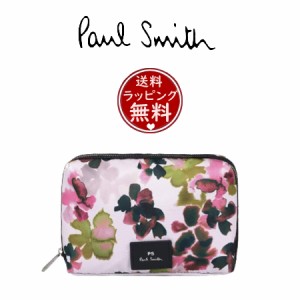 ポール・スミス Paul Smith ポーチ フローラルポーチ AW23 ピンク 