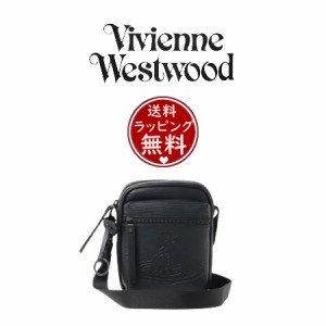 ヴィヴィアン・ウエストウッド Vivienne Westwood ショルダーバッグ フロウ ユニセックス ブラック 