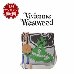 ヴィヴィアン・ウエストウッド Vivienne Westwood サコッシュ FRAT HOUSE ミニショルダー ユニセックス グレー 