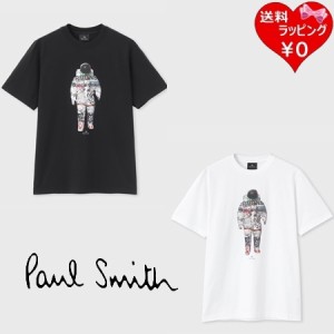【送料無料】【ラッピング無料】ポールスミス Paul Smith Tシャツ Astronaut Collage 半袖 綿100%  