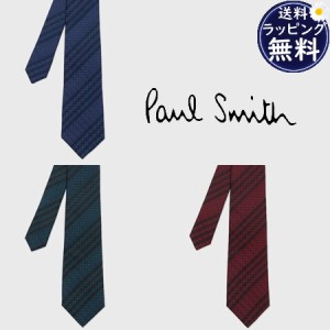 【送料無料】【ラッピング無料】ポールスミス Paul Smith ネクタイ チェックオンドット タイ 日本製 シルク100%  