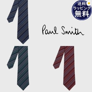 【送料無料】【ラッピング無料】ポールスミス Paul Smith ネクタイ マルチカラー レジメンタル 日本製 シルク100%  