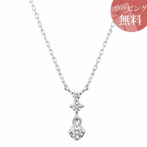 ヨンドシー ネックレス K10ホワイトゴールド 4℃