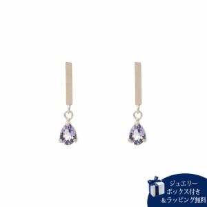 サマンサティアラ Samantha Tiara ピアス 12月誕生石 K10WGピアス タンザナイト 