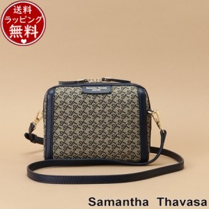 サマンサタバサ Samantha Thavasa ショルダーバッグ  ST Jacquard ポシェットカレ ネイビー